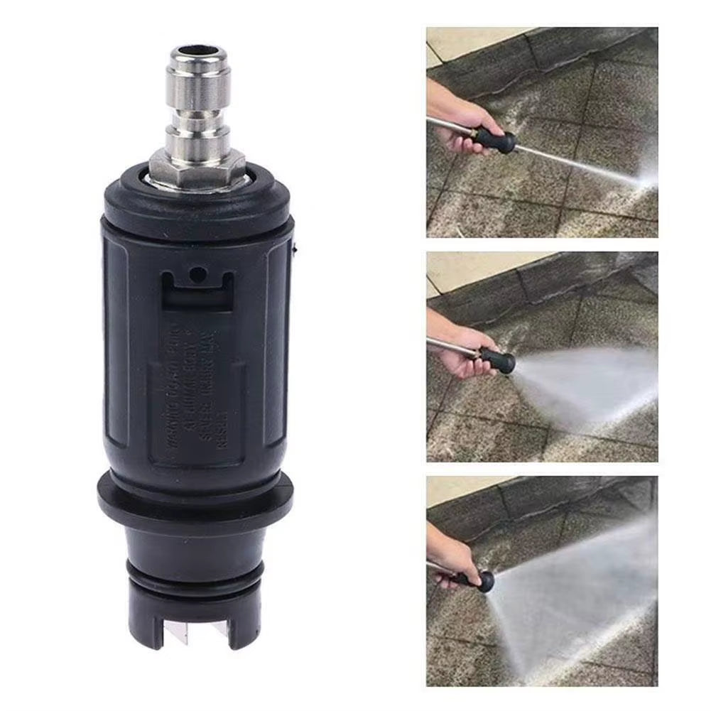 1/4 Angle Quick Pressure Washer Rotating Turbo Nozzle Spray Tip Garden High-Pressure Cleaning Machine Turbine Nozzle