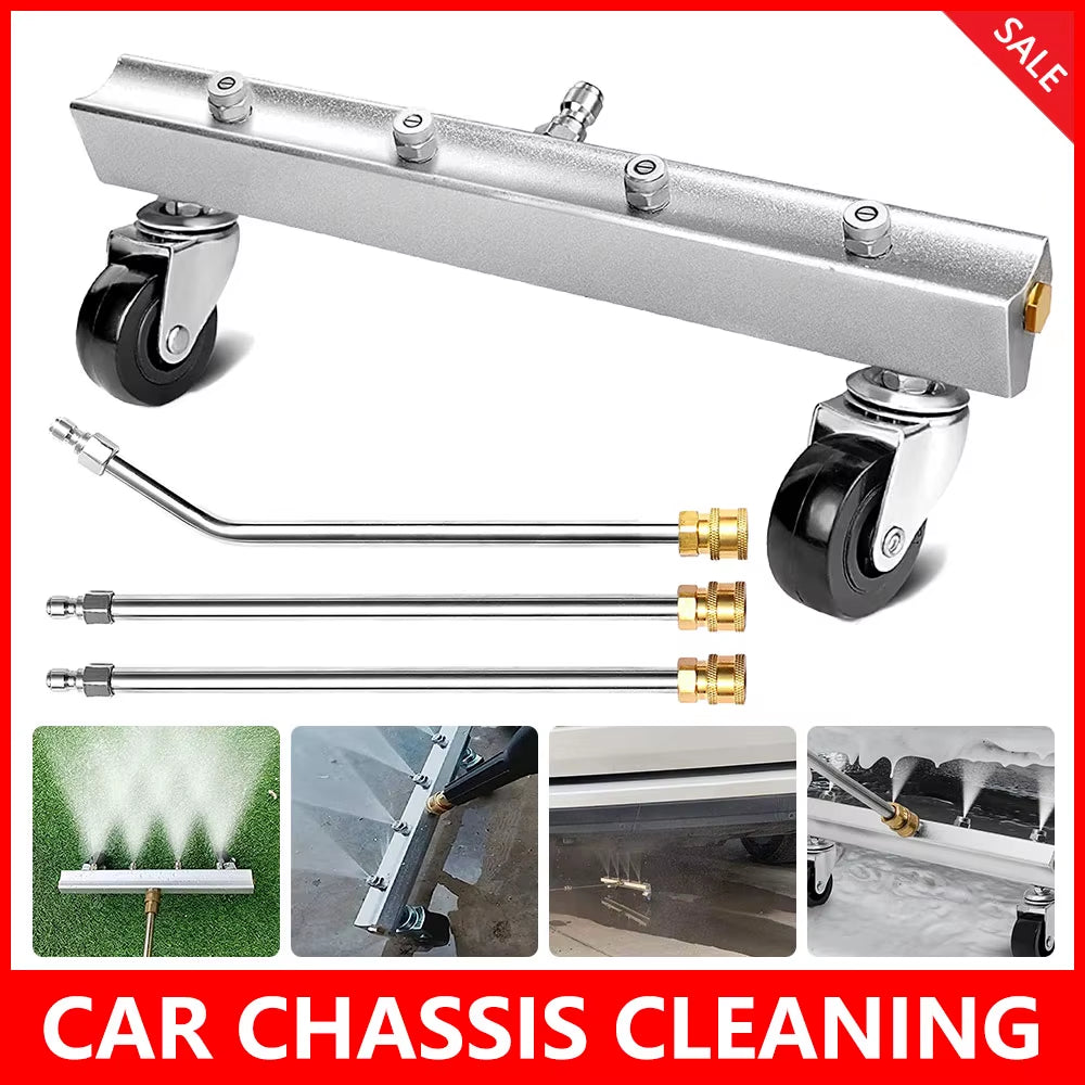 Direct Supply Factory High Pressure Road Car Wash Cleaning Equipment Water Saving Universal Adjustable Broom New Situation