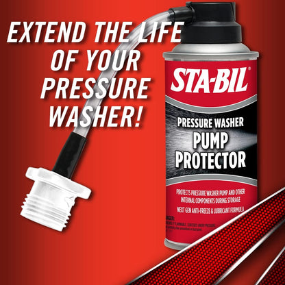 STA-BIL Pressure Washer Pump Protector Pistons Seals Saver Anti-Freeze