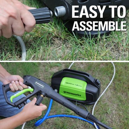 Greenworks 25-Foot Universal Pressure Washer High Pressure Hose Attach