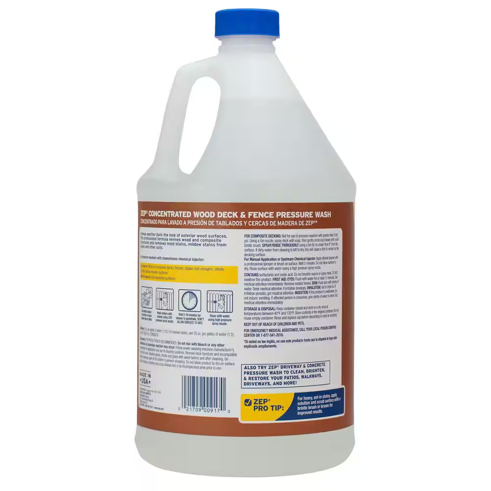 1 Gal. Deck and Fence Cleaner (4-Pack)