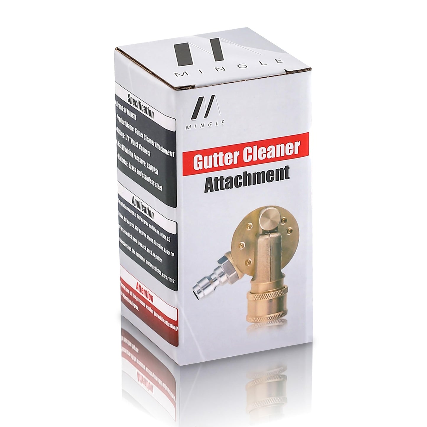 7 Angles Pressure Washer Pivoting Coupler Attachment 1/4 Inch Quick Connect