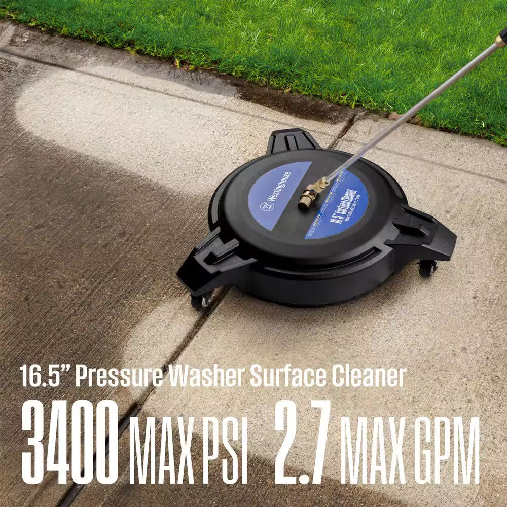 16.5 In. 3400 PSI Plastic Pressure Washer Surface Cleaner