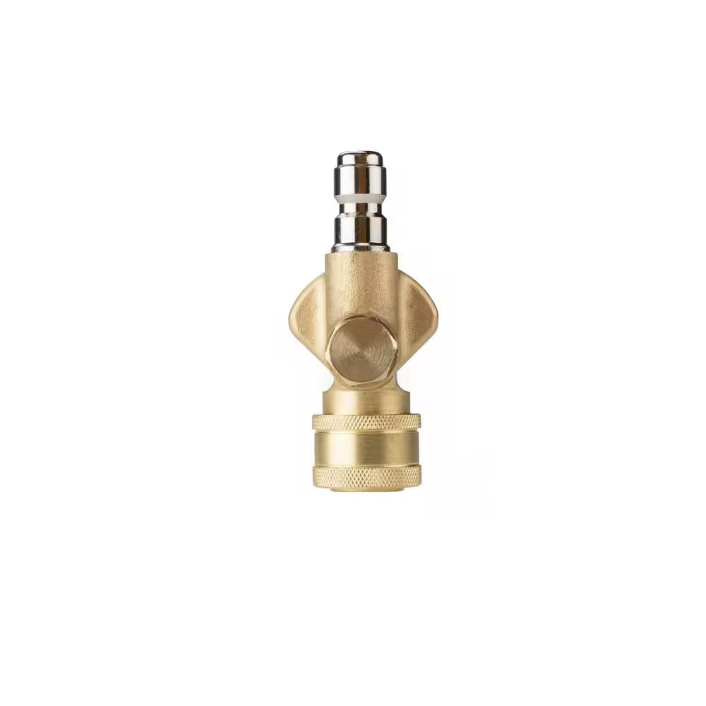 Universal 60° Pressure Washer Pivot Spray Nozzle - 4000 PSI - Quick-Connect