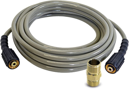 Simpson Cleaning 40224 Morflex Series 3300 PSI Pressure Washer Hose, 1/4" by 25'