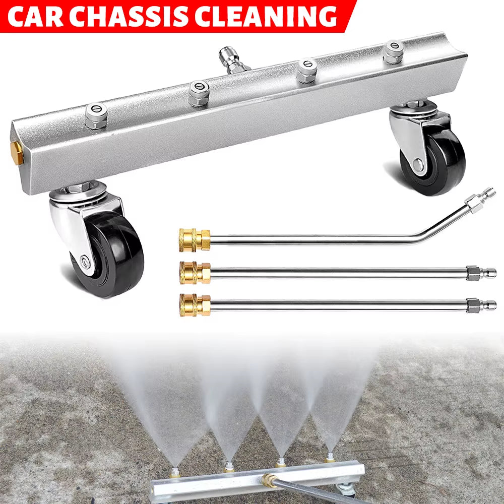 Direct Supply Factory High Pressure Road Car Wash Cleaning Equipment Water Saving Universal Adjustable Broom New Situation