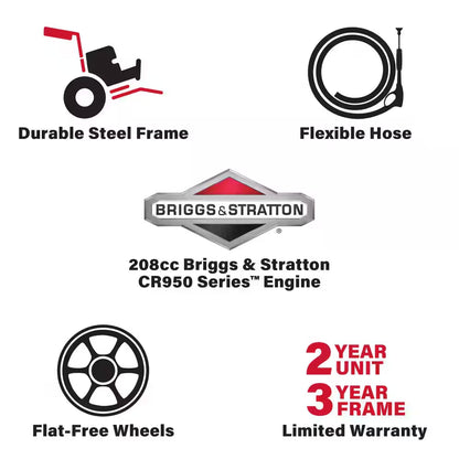 3000 PSI Gas Pressure Washer
