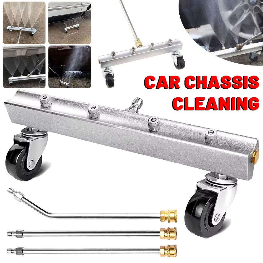 Direct Supply Factory High Pressure Road Car Wash Cleaning Equipment Water Saving Universal Adjustable Broom New Situation