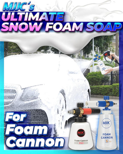 Foam (128 Fl Oz) Ultimate Snow Foam Car Wash Soap Specialized Car Shampoo for Foam Cannon and Pressure Washer, Safe for Cars (Ph Neutral, 10X Concentrated) Lime Mint Scent