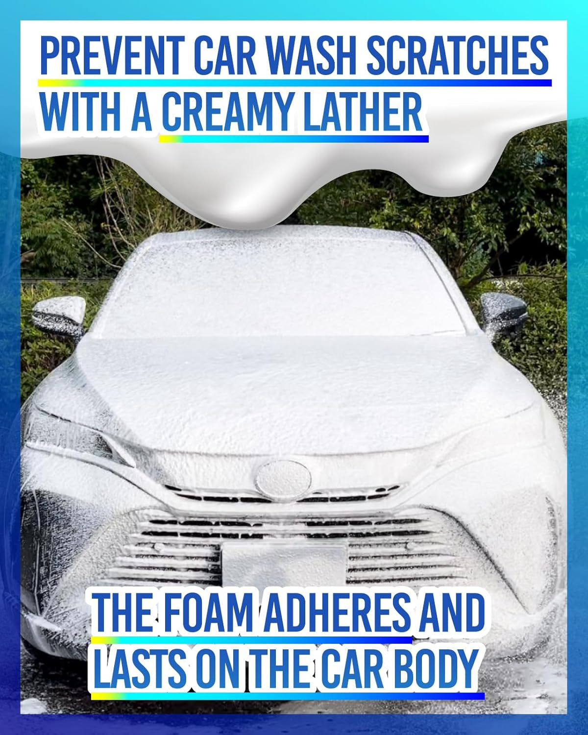Foam (128 Fl Oz) Ultimate Snow Foam Car Wash Soap Specialized Car Shampoo for Foam Cannon and Pressure Washer, Safe for Cars (Ph Neutral, 10X Concentrated) Lime Mint Scent