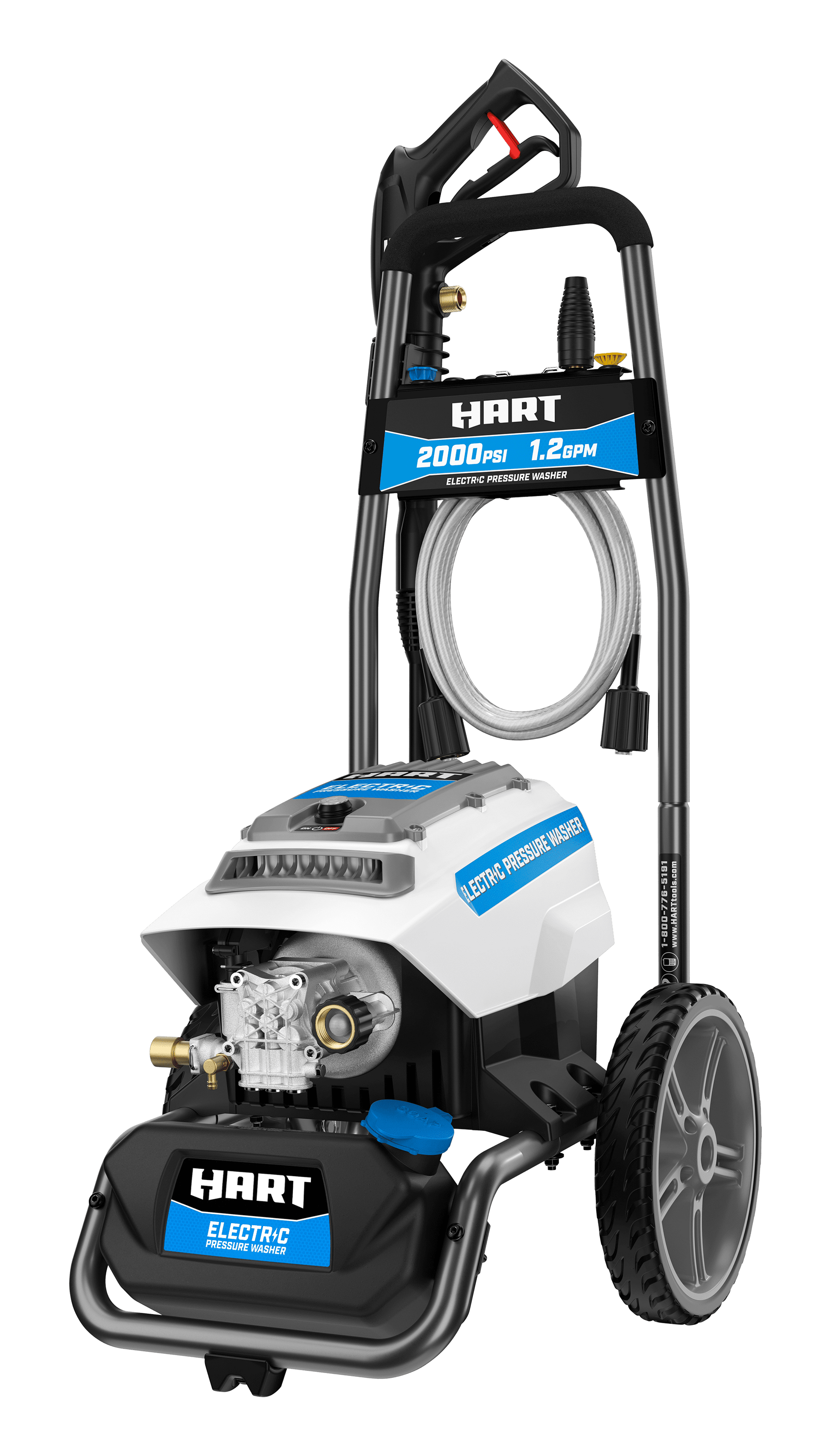 2000PSI 1.2 GPM Electric Pressure Washer