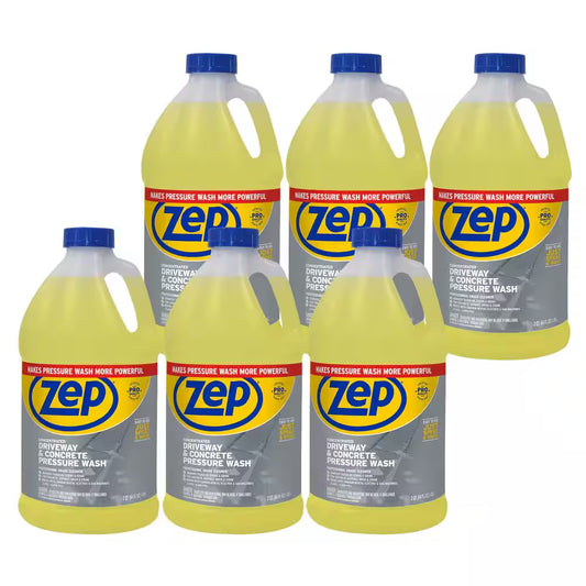 64 Oz. Driveway and Concrete Pressure Wash Concentrate Cleaner (6-Pack)