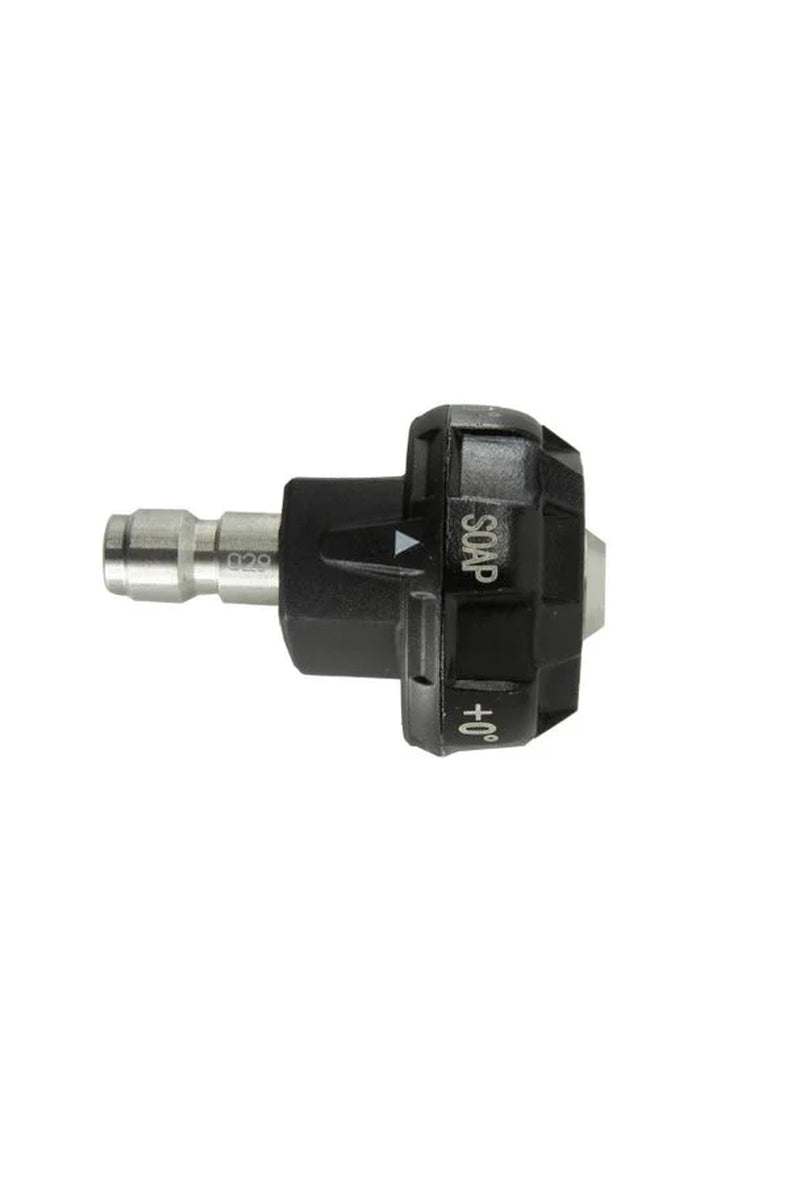 Quick Connect 6-In-1 Nozzle for Pressure Washer, Metal, Black,Pressure Washer Attachment
