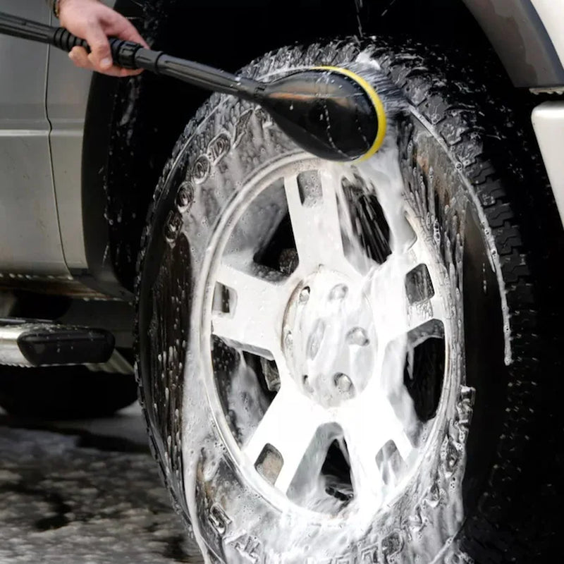 Universal Rotating Brush for Pressure Washers - Compatible with Most Gas and Electric Models up to 4000 PSI/4.0 GPM