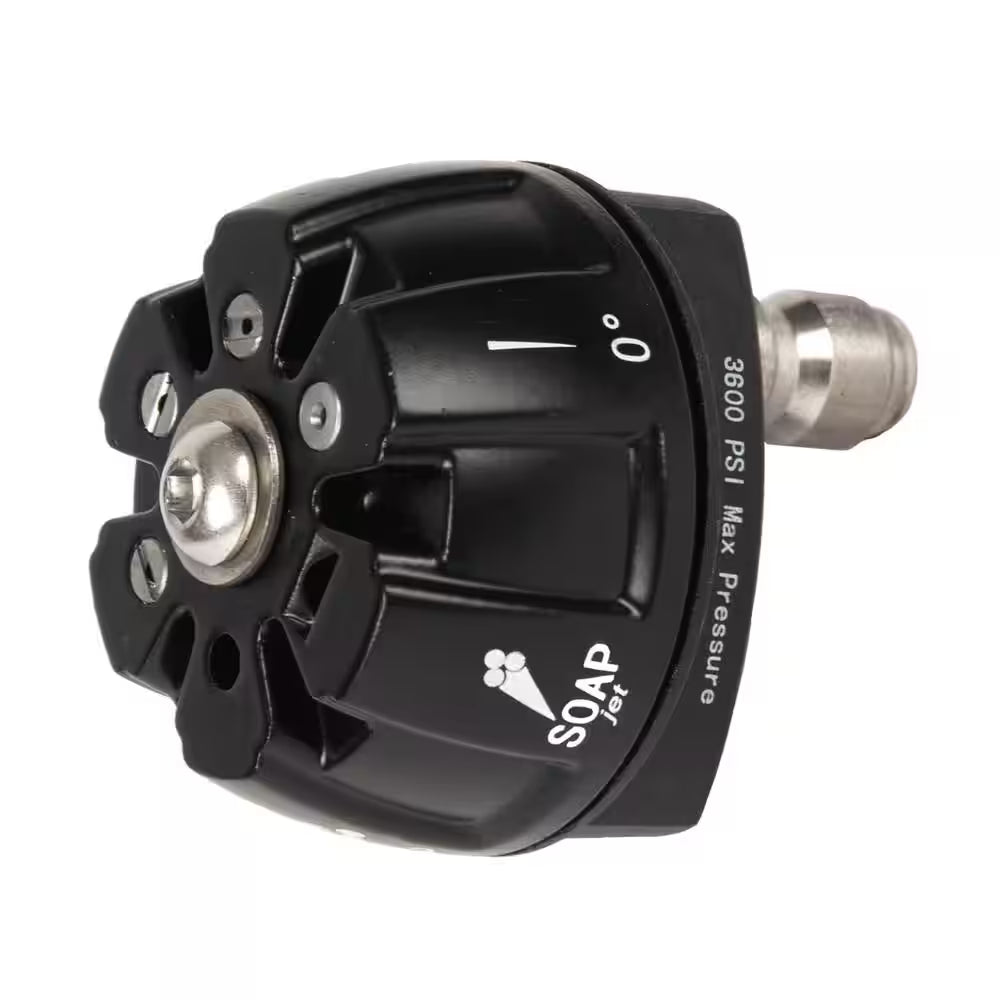 3600 PSI, 1/4 In. Connector Pressure Washer 6-In-1 Nozzle Attachment