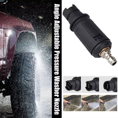 1/4 Angle Quick Pressure Washer Rotating Turbo Nozzle Spray Tip Garden High-Pressure Cleaning Machine Turbine Nozzle