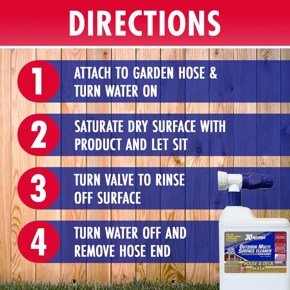 64 Oz. Outdoor Multi-Surface RTS Cleaner