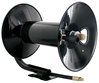 4000 PSI 200' Black Powder Coated Pressure Washer Hose Reel