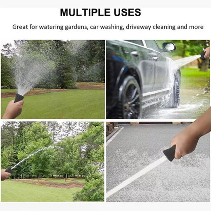 Fire Hose Nozzle Water Sprayer Garden Adjustable High Pressure Washer Jet USA