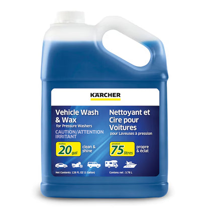 128-Oz Vehicle Wash and Wax Pressure Washer Cleaner
