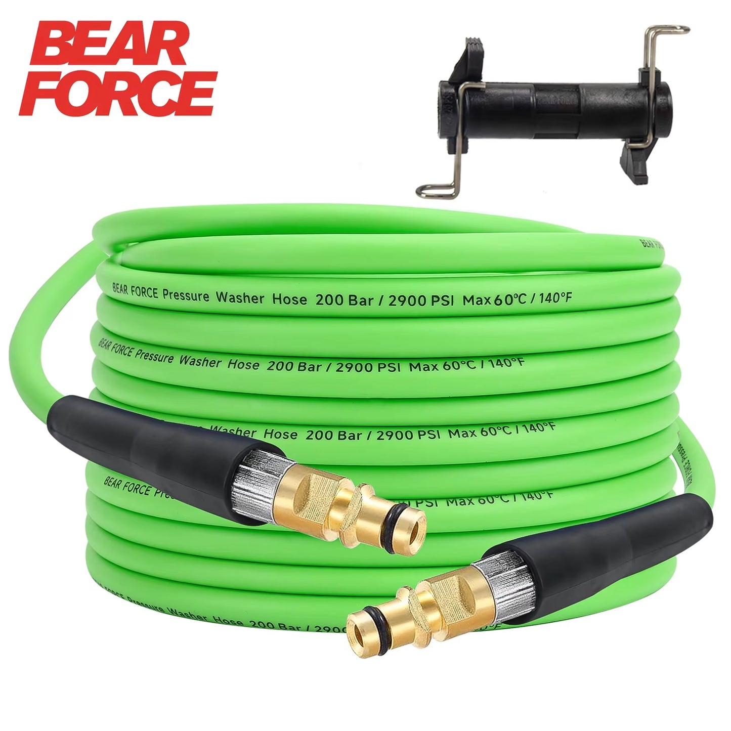 15M/50Ft Pressure Washer Replacement Hose Super Flexible Hose 2900 PSI Kink Resistant Hose for Karcher K2-K7 Quick Connector