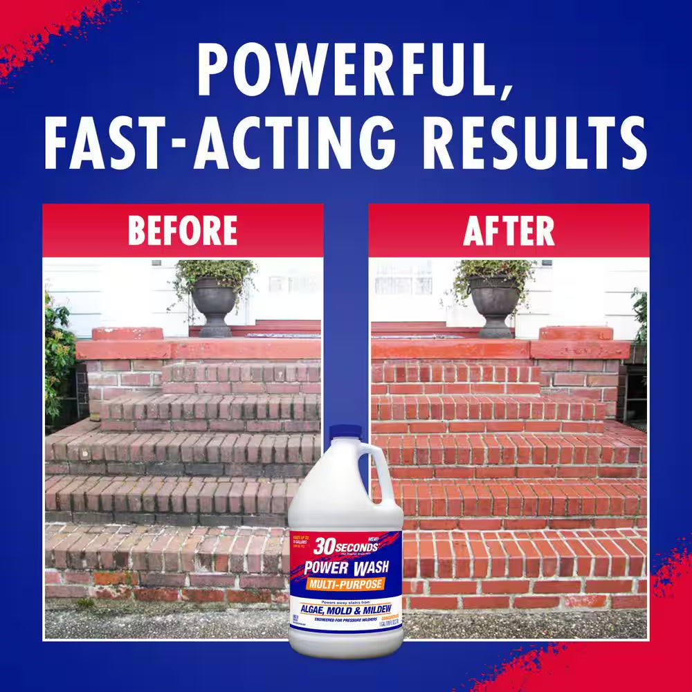 1 Gal. Multipurpose Pressure Washer Outdoor Cleaner