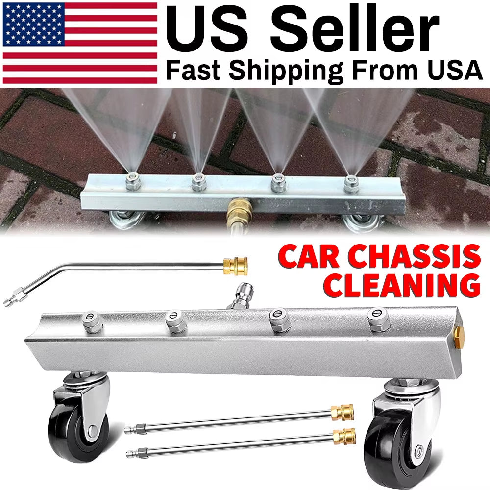 Direct Supply Factory High Pressure Road Car Wash Cleaning Equipment Water Saving Universal Adjustable Broom New Situation