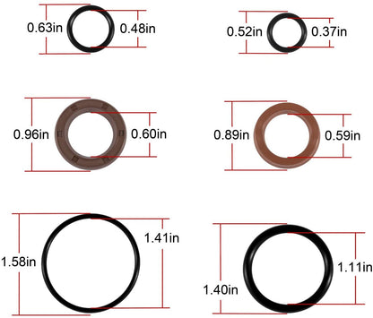 Packing Kit Pressure Washer Pump Seal Repair Accessory Kit 5019006400 Comet ZWD