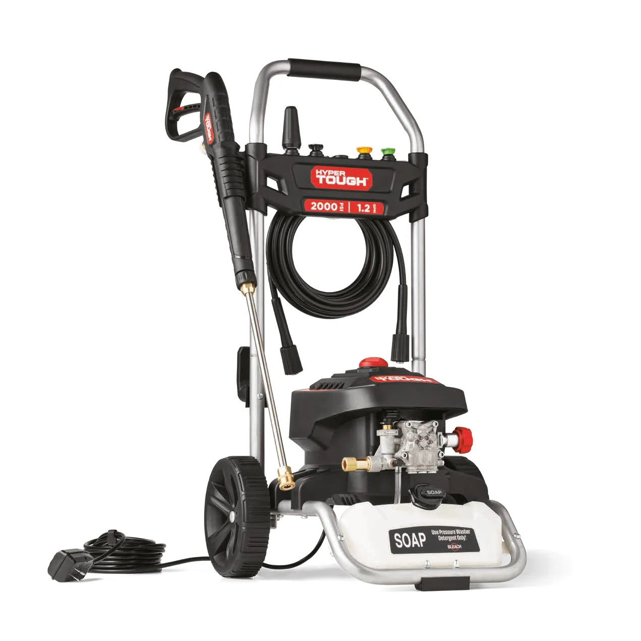 2000 PSI at 1.2 GPM 120 V Electric Powered Cold Water Pressure Washer