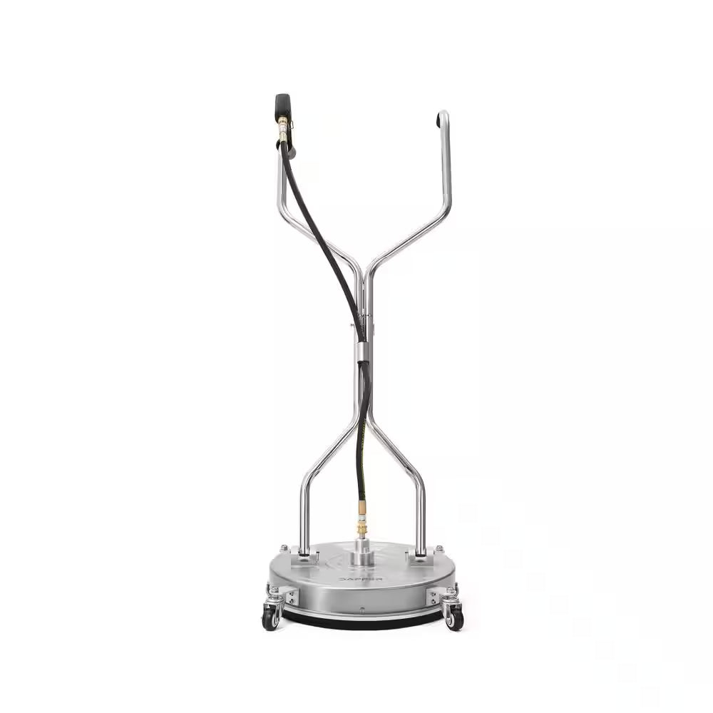 18 In. 4350 PSI Pressure Washer Surface Cleaner with 2 Hose Adapters