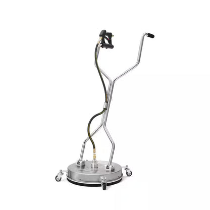 24 In. 4350 PSI Pressure Washer Surface Cleaner with 2 Hose Adapters