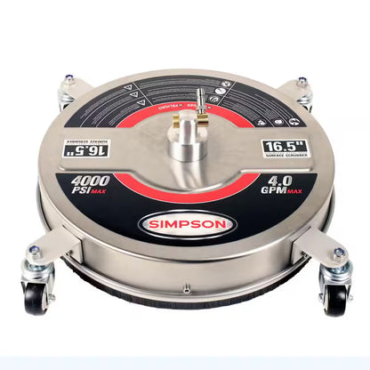 16.5 In. 4000-PSI Pressure Washer Surface Cleaner with Stainless Steel