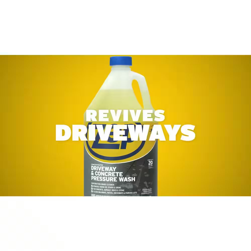 64 Oz. Driveway and Concrete Pressure Wash Concentrate Cleaner (6-Pack)