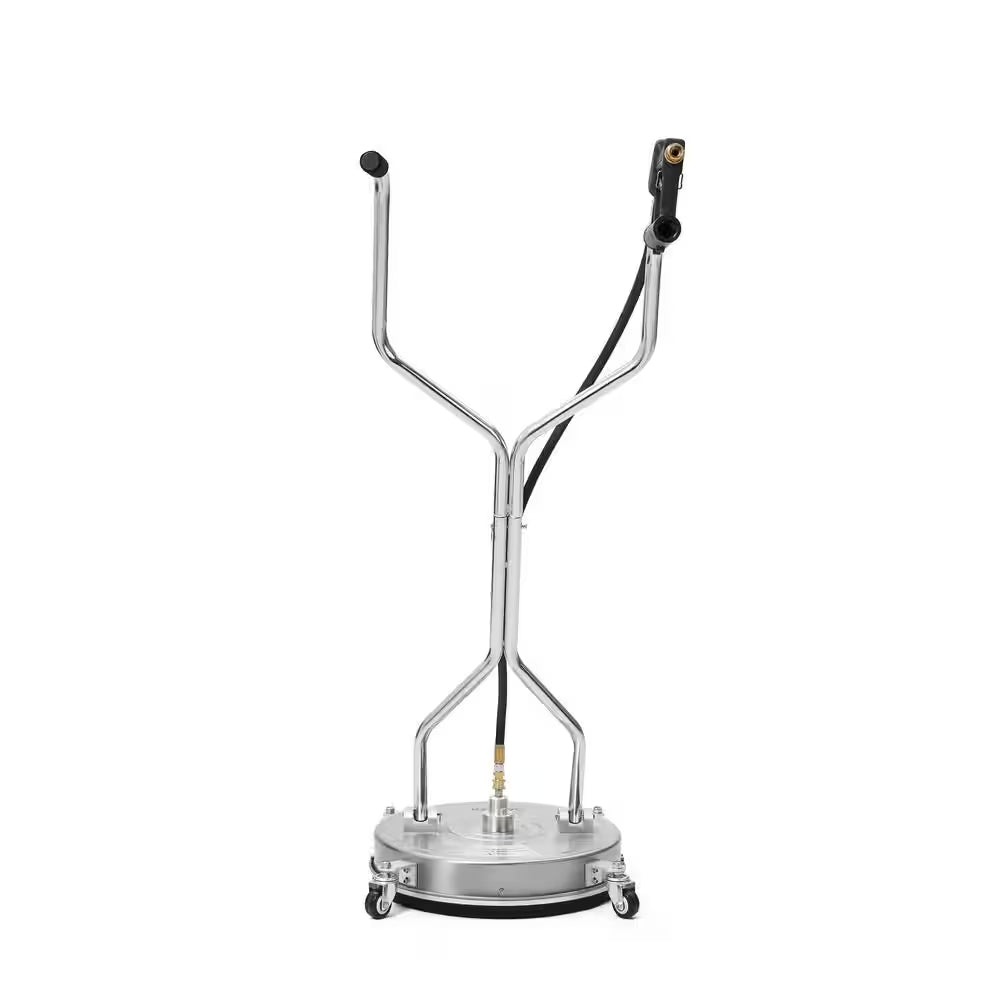 24 In. 4350 PSI Pressure Washer Surface Cleaner with 2 Hose Adapters
