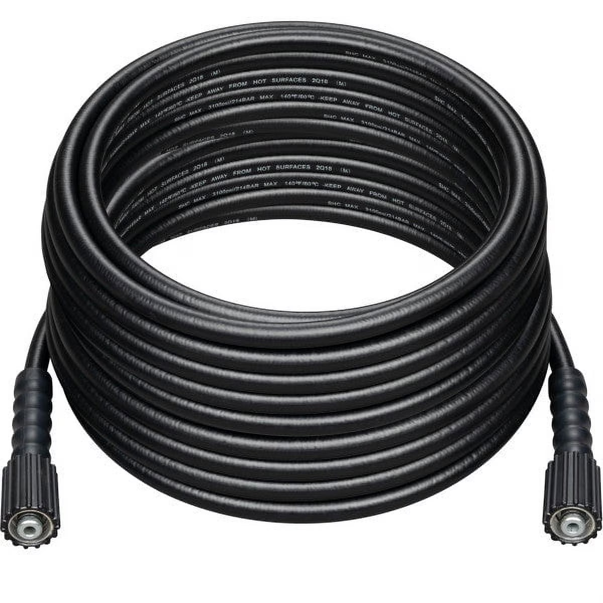 50 Ft PVC Pressure Washer Hose - 3400 PSI