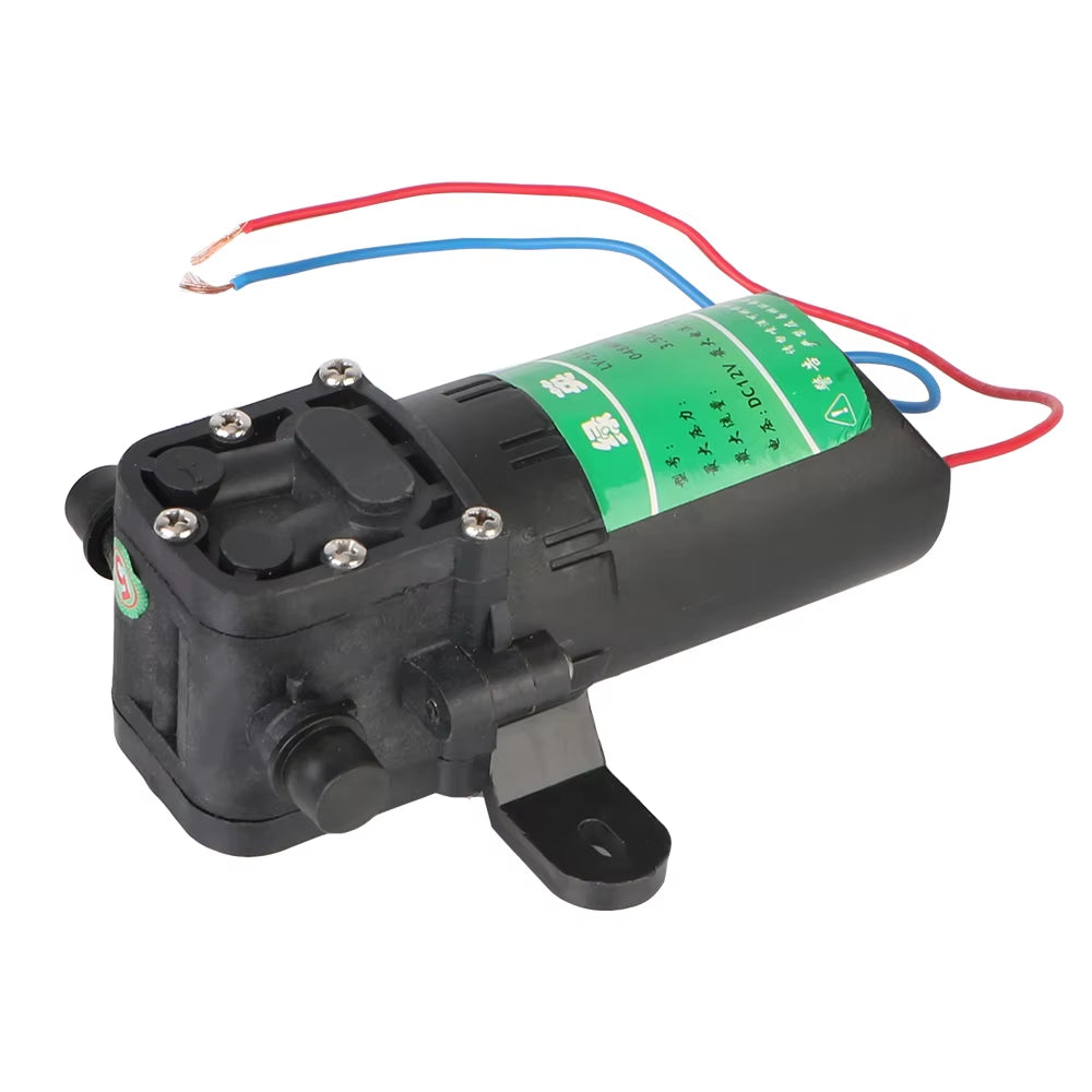 Agricultural Electric Water Pump Sprayer Accessories 3.5L/Min DC12V Micro High Pressure Diaphragm Water Spray Car Wash