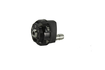 Quick Connect 6-In-1 Nozzle for Pressure Washer, Metal, Black,Pressure Washer Attachment